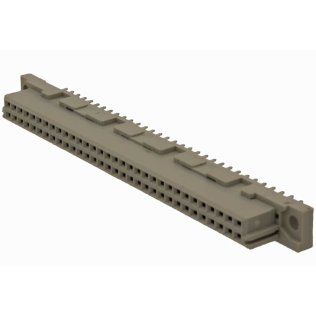 DIN 41612 64 pole a+b female PCB connector