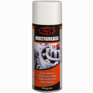 MULTIGREASE Grasso Lubrificante Spray Multiuso 400ml per impiego professionale