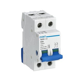 Chint NH4-125/63-2P Sezionatore modulare 2P 63A 2 Moduli DIN - 398041