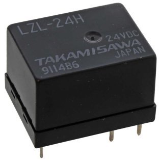 Takamisawa LZL-24H bistable relay SPDT 5A/250VAC