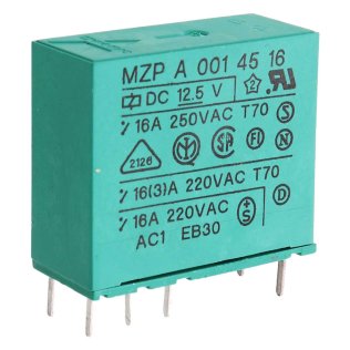 FEME MZP A 001 45 16 Relè PCB SPDT 12,5V 16A 250V