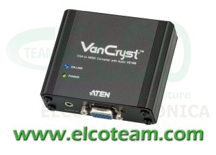 Convertitore da VGA a HDMI con audio Aten VC180