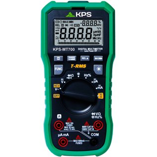 KPS MT700 Multimetro digitale TRMS 6600 digit CAT III 1000V / CAT IV 600V con interfaccia USB