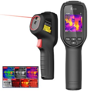 HIKMICRO | Termocamera ad infrarossi | Telecamera Termica Eco | Con termometro e puntatore laser