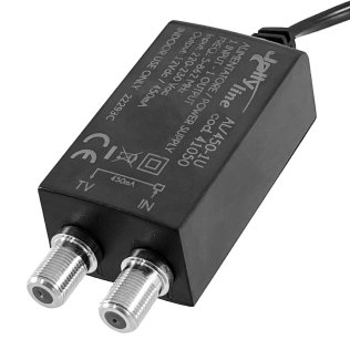 Alimentatore Antenna TV Stabilizzato Switching 12V / 450mA con Attacco F - Jolly Line AL/450-1U
