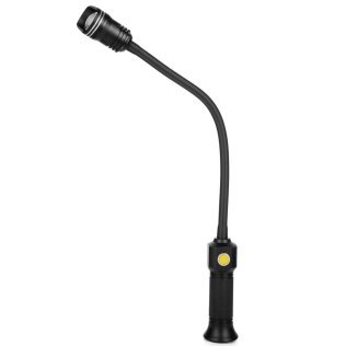 PCWork PCW12F | Lampada Luce da Lavoro Flessibile Orientabile Ricaricabile 400lm con impugnatura magnetica