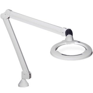 Vision-Luxo CIRCUS LXC-695 | Lente di ingrandimento rotonda ⌀165mm 5 diottrie con illuminazione a LED