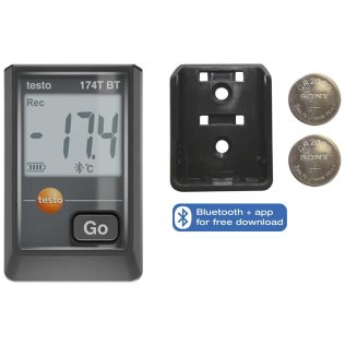 Testo 174 T BT - Mini temperature data logger with Bluetooth® and app connection