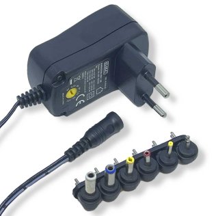 GBC POWER MINI 7-6 - Variable Voltage Power Supply 7.2W | From 3V to 12V