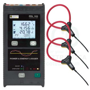Chauvin Arnoux PEL103 Power and Power Data Logger with MiniFLEX MA193 to Network Adapter 11-0000-417