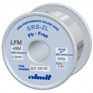 Almit 827 330 50 | Filo Lega LFM-48-M SRS-ZL 0.5mm 0.5Kg ROL0