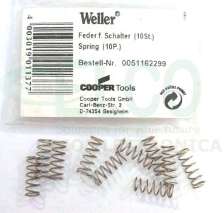 T0051162299 Set of 10 Weller soldering iron springs
