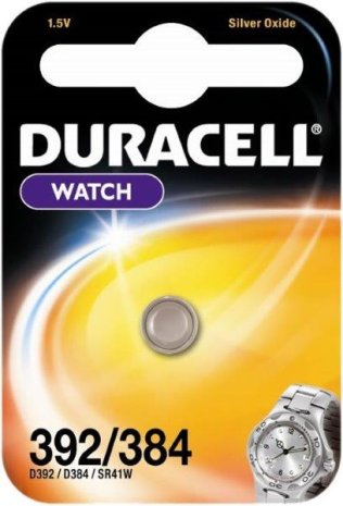 Batteria per orologi DURACELL 392/384