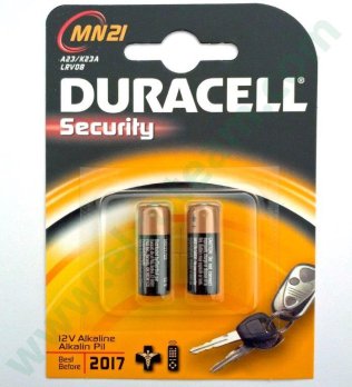 Batteria 12 Volt MN21 DURACELL - Confezione 2 pezzi