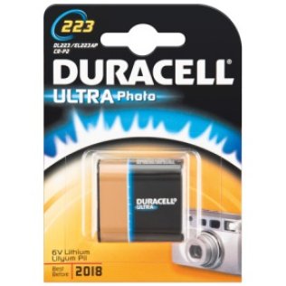 Batteria DURACELL Photo tipo DL223A