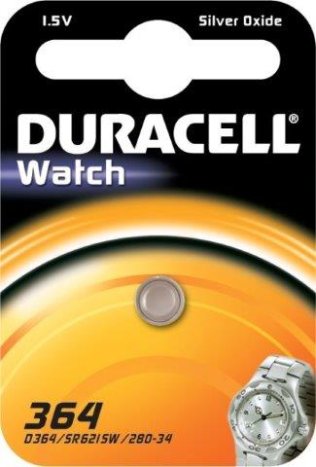 Batteria per orologi DURACELL 364