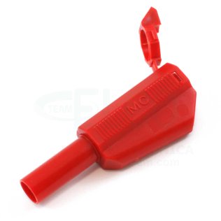 Cavo elettrico in rame con guaina rossa 10mm², (venduto al metro