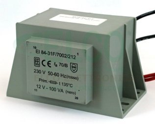 Eichoff Encapsulated Transformer 230V - 12V, 10V - 100VA EI84