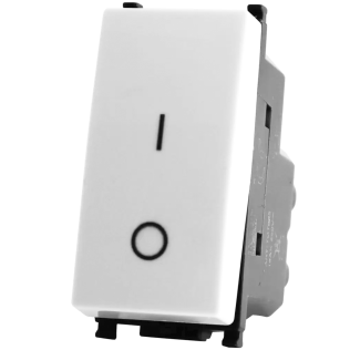 MAPAM 602B | Interruttore Bipolare 0 - 1 | 16A 250V | Compatibile BTicino LivingLight