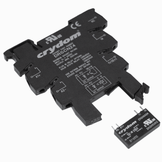 Sensata Crydom DRA-CN240A24 Relè Stato Solido da Barra DIN | in 24VDC out 250VAC/2A