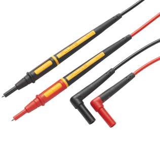 Fluke TL175-HV CAT III | Coppia Puntali con Filo | 1500 V | TwistGuard™