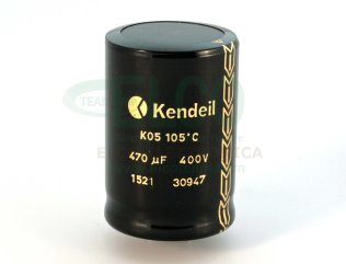 Condensatore Elettrolitico Kendeil 470uF 450V 35x50 mm 105° snap-in K05
