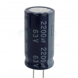 Condensatore elettrolitico Teapo 2200µF 63V 85°C   