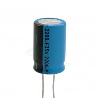 Condensatore elettrolitico Lelon 2200µF 35V 85°C   