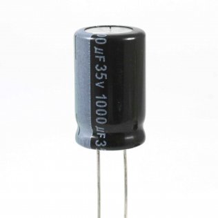 Condensatore Elettrolitico 1000uF 35 Volt 105°C Lelon 12,5x20 Nastrato