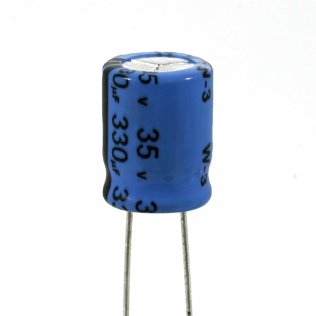 Condensatore Elettrolitico 330uF 35V 85°C Jianghai