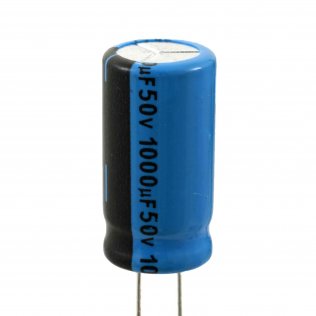 Condensatore Elettrolitico 1000uF 50V 85°C Lelon 13x25 Nastrato