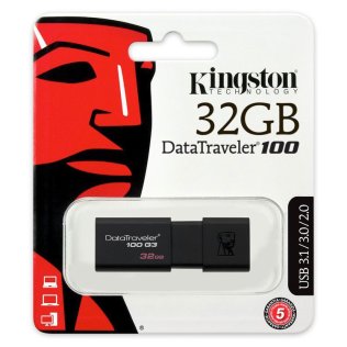 Kingston DT100G3/32GB Pendrive USB 3.1 da 32GB