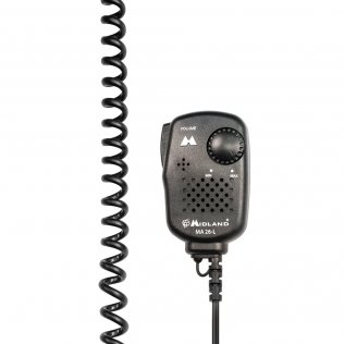 Midland MA26-L Microfono altoparlante con controllo volume e presa auricolare