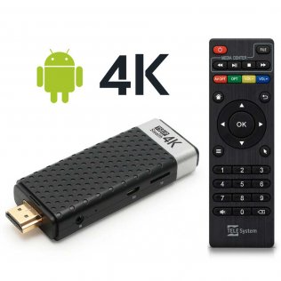 Smart Box Stick Android 4K Ultra HD TELE System TS UP 4K Stealth 2100529
