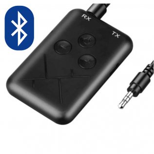 Ricevitore / Trasmettitore Audio Bluetooth 2 in 1 con Doppia Presa Jack