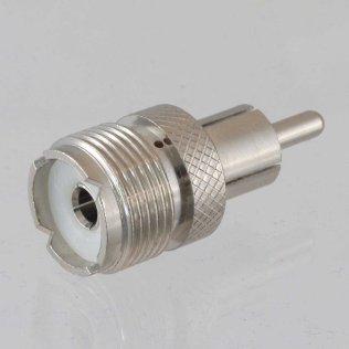 Adattatore RCA maschio - Presa PL259 (SO-239)
