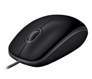 Logitech B110 SILENT Mouse Ottico, USB, Plug and Play