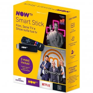 NOW TV Smart Stick con i primi 3 mesi a scelta fra Cinema oppure Serie TV e Intrattenimento