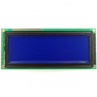 Display LCD 20x4 con Retroilluminazione Bianca