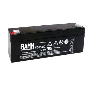 SKB Batteria SKB come Fiamm FG20086 Batteria al piombo ricaricabile 12V 0,8Ah 