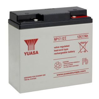 YUASA NP17-12I Batteria ermetica al piombo 12V 17Ah