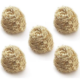 Confezione 5 pezzi spugna di ricambio in lana di ottone Weller WLACCBS