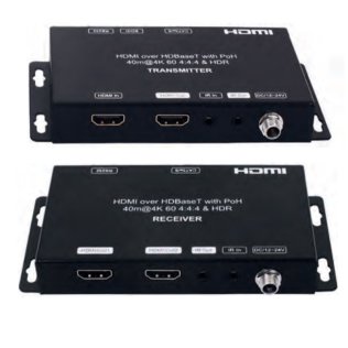 Loox LOHD154KHDR Extender UHD 4K HDR HDMI & IR su cavo Cat.6 e Hdmi In/Out