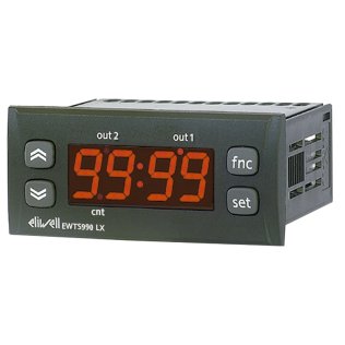 Eliwell EWTS990 LX Timer Programmabile da pannello 12 Volt AC/DC ET020I0XTT300