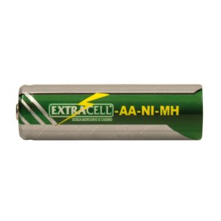 Batteria stilo AA 1500 mAh Ni-Mh terminale a bottone Extracell