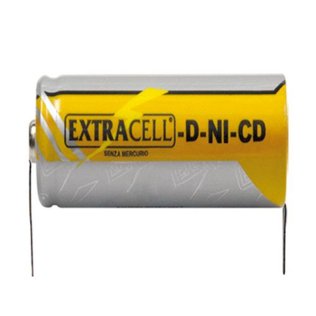 Batteria Ricaricabile Ni-MH "D" size 1,2 Volt 5000mAh terminale a lamella saldare