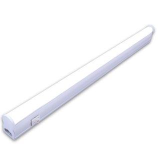 Lampada sottopensile 60 cm 8W 4000K 230V con interruttore, collegabile in cascata