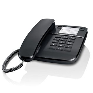 Siemens Gigaset DA410 Telefono analogico da Tavolo con Vivavoce colore nero