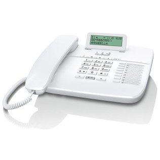 Siemens Gigaset DA710 Telefono analogico da Tavolo con Vivavoce e Display colore bianco