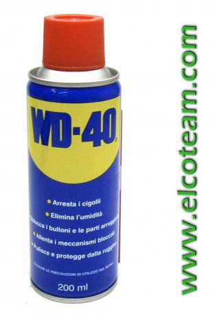 Spray lubrificante disossidante multifunzione WD40 200ml